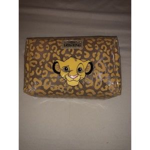 Disney The Lion King Simba Square Makeup Bag Cosmetic Bag.